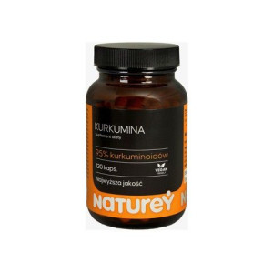 Naturey Kurkumina - 120 kapsułek