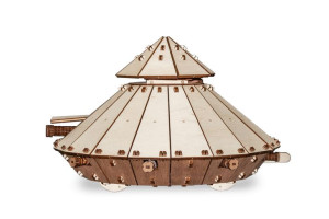 EWA Drewniane Puzzle 3D - Czołg Da Vinci