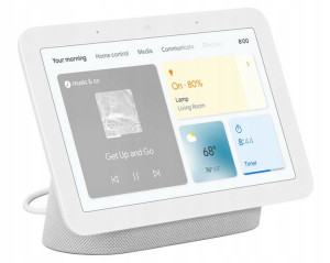 Inteligentny głośnik Google Nest Hub 2 Chalk szary
