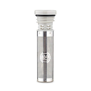 Zaparzacz z pokrywką do butelki 24Bottles - light grey
