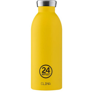 Butelka termiczna 24Bottles Clima 500 ml - stone taxi yellow