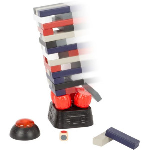 Wieża Jenga z ładunkiem wybuchowym / Small Foot Design