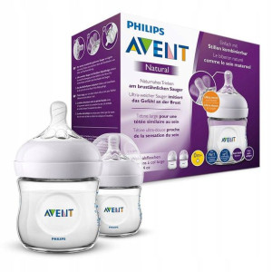 Butelka Natural 125ml, 2 sztuki Philips AVENT