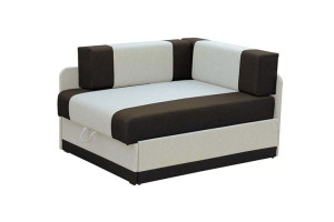 ER101 Ładna Wygodna sofka sofa z funkcją spania i pojemnikiem - 20 kolorów