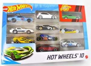 54886 Hot Wheels 10 Aut Resoraki Samochody Zestaw