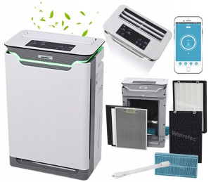 Oczyszczacz Powietrza 8w1 Warmtec Ap350w 80m2 Wifi