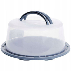 Okrągły Pojemnik Na Ciasto Tort 34 Cm