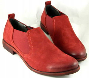 Uni-122 Stylowe Wygodne Mokasyny Skóra Nat Roz 37