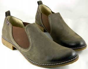 Uni-122 Stylowe Wygodne Mokasyny Skóra Nat Roz 39