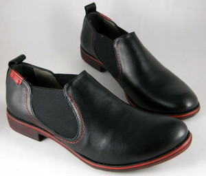 Uni-122 Stylowe Wygodne Mokasyny Skóra Nat Roz 40