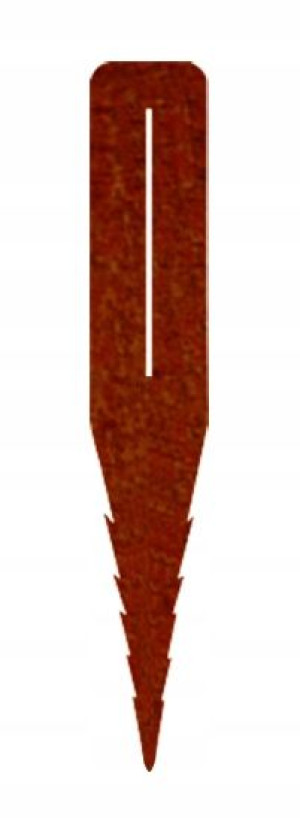 Śledzie do obrzeży trawnikowych Corten Korten