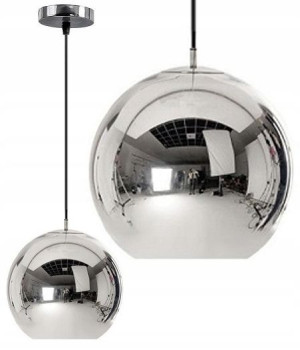 Lampa Sufitowa Szklana Kula 20 Cm