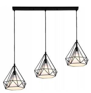 Lampa Sufitowa Wisząca W Stylu Loft Bello 3x E27