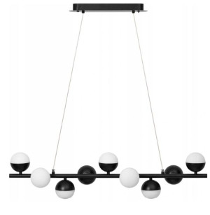 Lampa Wisząca Led Sufitowa Metalowa 45w 9 Głowic