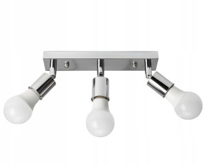 Lampa Sufitowa Plafon Reflektor Metal Line Chrom 3
