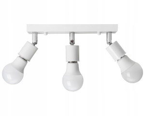 Lampa Sufitowa Plafon Reflektor Metal Line White 3