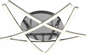 Lampa Sufitowa Plafon Led Nowoczesna Gwiazda
