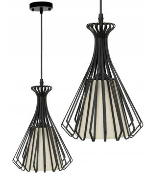 Lampa Industrial Metalowa Loft Sufitowa Wisząca