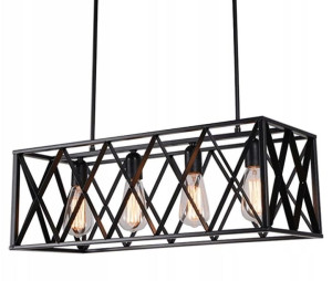 Lampa Sufitowa Wisząca Industrial Loft Metal