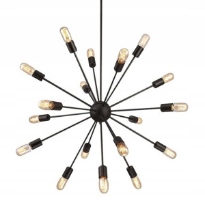 Lampa Sufitowa Wisząca Gwiazda Metal Industrial