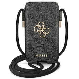 Guess 4G Big Metal Logo | Torebka na smartfon 6.7' - GREY