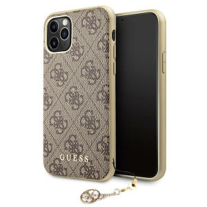 Guess 4G Charms | Etui do iPhone 11 Pro Max - BROWN