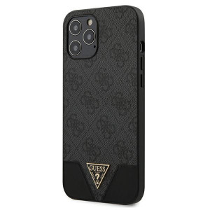 Guess 4G Triangle | Etui do iPhone 12 Pro Max - GREY