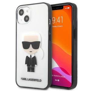 Karl Lagerfeld Ikonik | Etui do iPhone 13 Mini - CLEAR