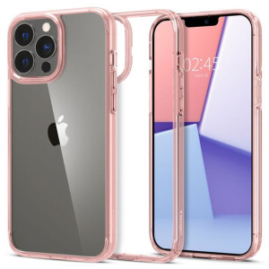 Spigen Ultra Hybrid | Etui do iPhone 13 Pro - ROSE CRYSTAL