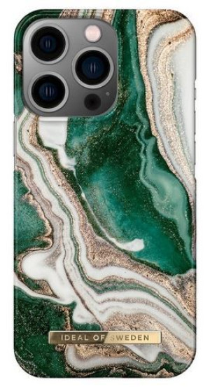 iDeal Fashion Case | Etui do iPhone 13 Pro - GOLDEN JADE MARBLE