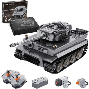 Klocki Technic CaDA Sterowany Czołg Tiger 1 C61071W by Maciej Szymański