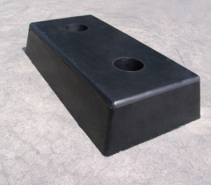 Odboje / odbojnice / odbojniki gumowe 500x250x100 (RŚ250)