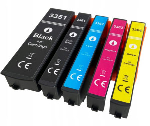 5x Tusz Do Epson T3351 Xl Xp530 Xp630 Xp635 Xp830