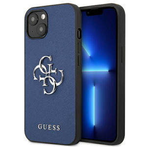 Etui Guess GUHCP13SSA4GSBL Apple iPhone 13 mini niebieski/blue hardcase Saf