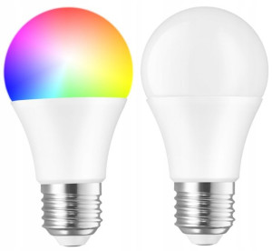Żarówka Smart Led 9w E-27 Wifi Kolory Rgb 930lm
