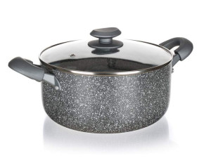 Aluminiowy garnek wytłaczany GRANITE 18 cm 1,75l