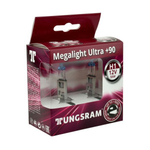 Żarówka samochodowa H1 Tungsram MegaLight Ultra Plus 90% - 2szt