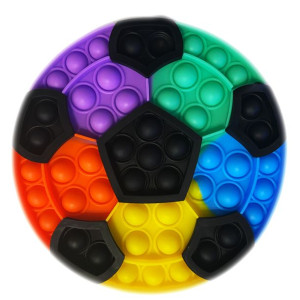 POP IT! Zabawka Sensoryczna Piłka Nożna Kolorowa XL