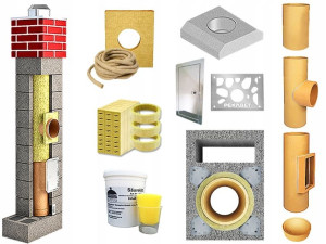 Komin 7m + 1w Fi200 Ceramiczny System Kominowy P!