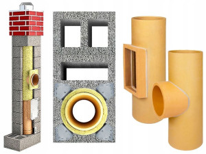 Komin Ceramiczny System Kominowy 4m Fi 160 +3w