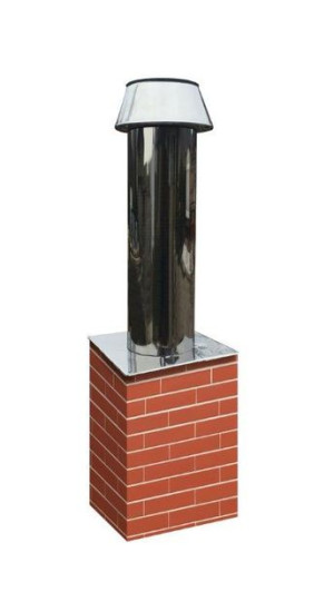 Przedłużenie Komina Stożek Dyfuzor Fi150mm 1,00m O