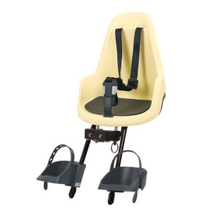 Fotelik rowerowy na przód Bobike GO MINI Lemon Sorbet