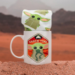 Zestaw Na Prezent Kubek I Skarpetki Baby Yoda - Star Wars