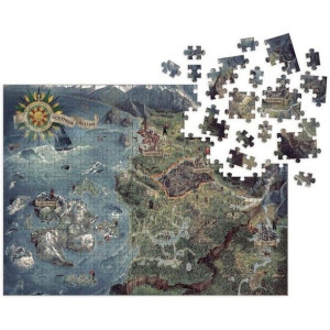 Puzzle Północne Królestwa Northern Realms 1000 Kawałków - Wiedźmin