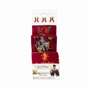 Skarpetki Gryffindor 3 Pary - Harry Potter