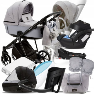 Wózek Adamex 4w1 Belissa Ps-66 I Cybex Aton 5 Baza