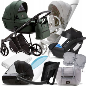 Wózek Adamex 3w1 Belissa Tk-50 I + Cybex Aton 5