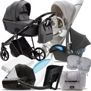 Wózek Adamex 3w1 Belissa Ps-58 I + Maxi-cosi Citi