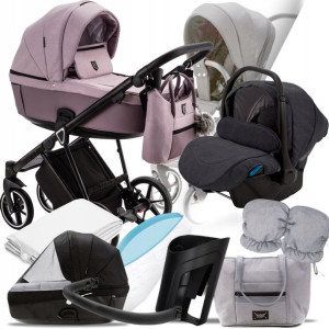 Wózek Adamex 3w1 Belissa Ps-62 I Nosidełko 0-13 Kg