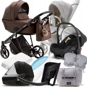 Wózek Adamex 3w1 Belissa Tk-51 I + Kite Karwala
